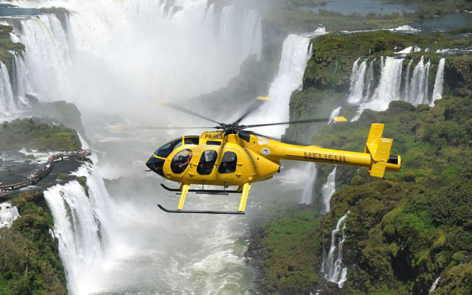 excursion en helicoptero en cataratas del iguazu precio